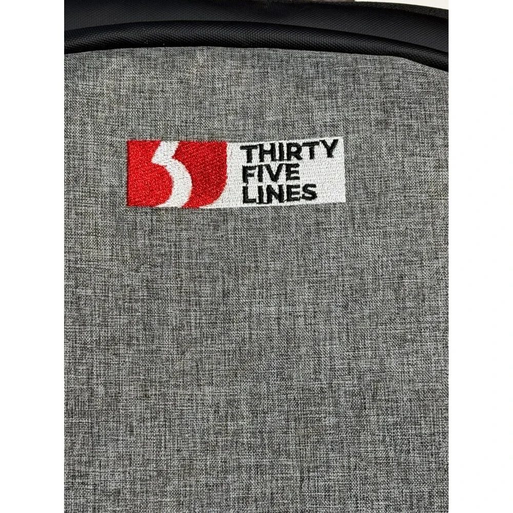 Thirty Five Lines Backpack Umbrella Unisex Large Grey NWT Hands Free Sun Rain